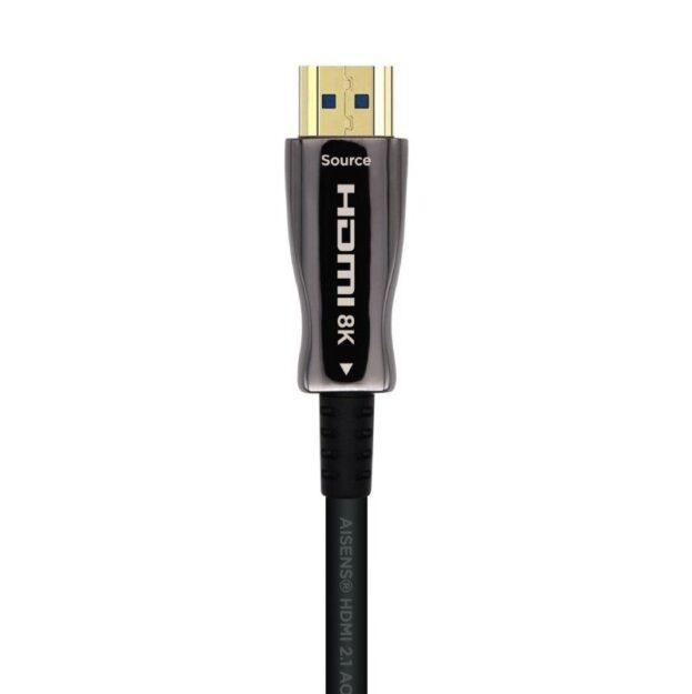 Cable HDMI 2.1 AOC 8K Aisens A153-0515/ HDMI Macho - HDMI Macho/ 10m/ Negro