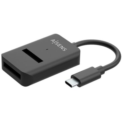 Dock USB Tipo-C para SSD M2 SATA/NVMe Aisens ASUC-M2D011-BK/ Negro