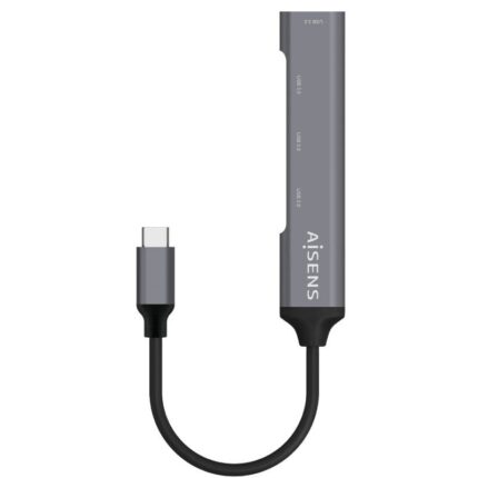 Hub USB Tipo-C Aisens A109-0541/ 4xUSB