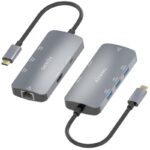 Docking USB Tipo-C Aisens ASUC-6P019-GR/ 1xHDMI/ 3xUSB/ 1xRJ45/ 1xUSB Tipo-C PD/ Gris