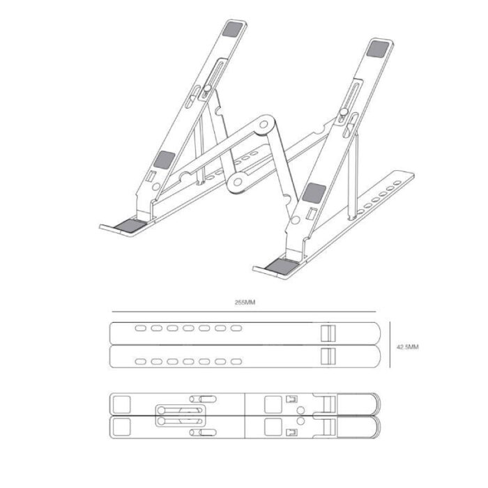 Soporte para Portátil/Tablet Aisens LPS3M-179 hasta 15"