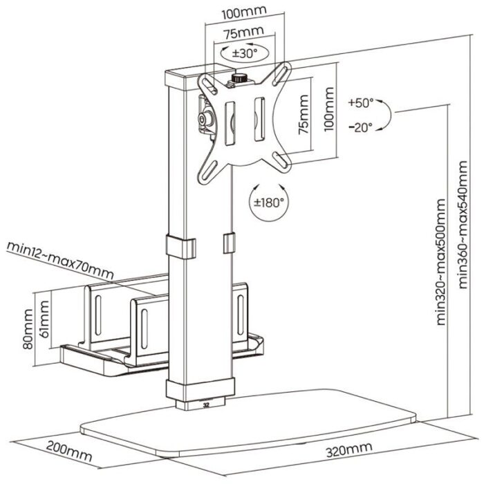 Soporte para Monitor