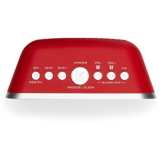 Despertador Aiwa CRU-19RD/ Radio FM/ Rojo