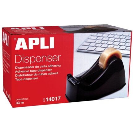 Dispensador de Cinta Adhesiva Apli 14017/ 140 x 65mm