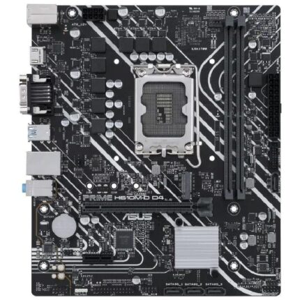 Placa Base Asus Prime H610M-D D4/ Socket 1700/ Micro ATX