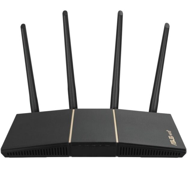 Router Gaming Inalámbrico Asus RT-AX57/ WiFi 6/ 3000Mbps/ 2.4GHz 5GHz/ 4 Antenas/ WiFi 802.11ax/ac/n/a/ - n/b/g