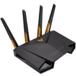 Router Gaming Inalámbrico Asus TUF-AX3000 V2/ WiFi 6/ 3000Mbps/ 2.4GHz 5GHz/ 4 Antenas/ WiFi 802.11ax/ac/n/a/ - n/b/g