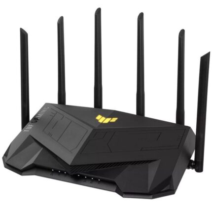 Router Gaming Inalámbrico Asus TUF AX6000/ WiFi 6/ 6000Mbps/ 2.4GHz 5GHz/ 6 Antenas/ WiFi 802.11ax/ac/n/a/ - n/b/g