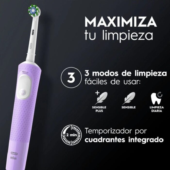 Cepillo Dental Braun Oral-B Vitality Pro/ Purpura