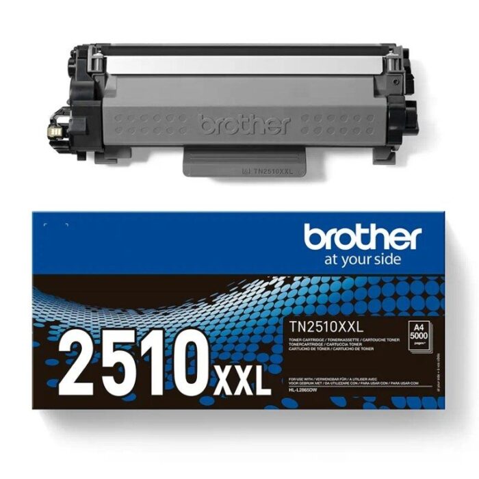 Tóner Original Brother TN2510XXL Alta Capacidad/ Negro