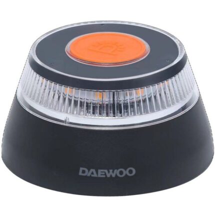 Luz de Emergencia para coche Daewoo DW5001 V16/ Homologada/ Base Imantada/ Geolocalizable/ Funciona a Pilas