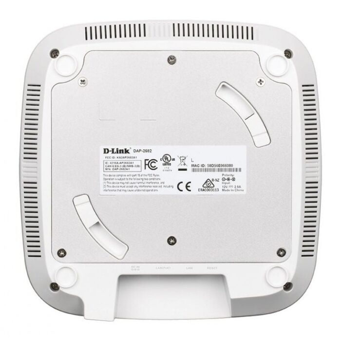 Punto de Acceso Inalámbrico D-Link DAP-2682 2300Mbps/ 2.4GHz 5GHz/ Antenas de 4.8dBi/ WiFi 802.11ac/n/b/g