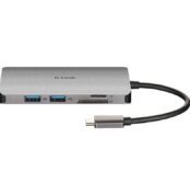 Docking USB Tipo-C D-Link DUB-M810/ 3xUSB/ 1xUSB Tipo-C/ 1xThunderbolt/ 1xHDMI/ 1xRJ45/ 1xLector tarjetas/ Gris