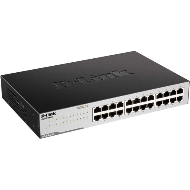 Switch D-Link GO-SW-24G 24 Puertos/ Gigabit 10/100/1000