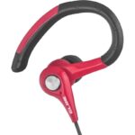 Auriculares Deportivos Elbe AU-107-MIC/ con Micrófono/ Jack 3.5/ Rojos y Negros