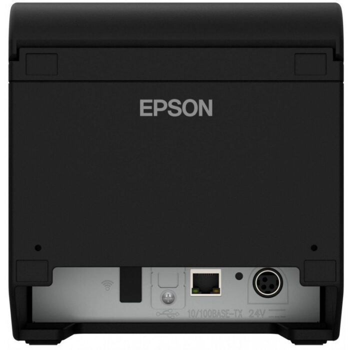 Impresora de Tickets Epson TM-T20III/ Térmica/ Ancho papel 80mm/ Ethernet/ Negra