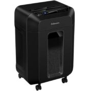 Destructora Fellowes 80M/ Mini Corte de 4 x 12mm/ Negra