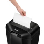 Destructora Fellowes LX50/ Corte en Partículas de 4 x 37mm/ Negra