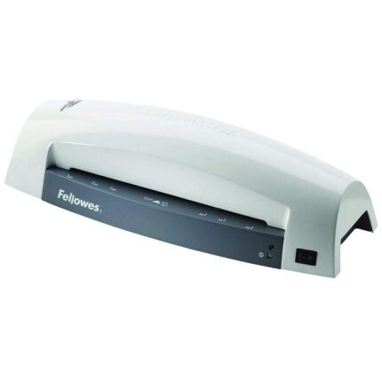 Plastificadora Fellowes Lunar A3 5716701/ hasta A3 y 80-125 Micras/ Blanca y Negra