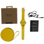 Smartwatch Forever Colorum CW-300/ Notificaciones/ Frecuencia Cardíaca/ Amarillo