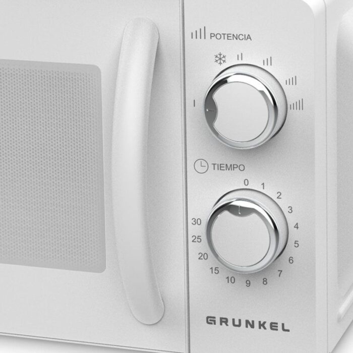 Microondas Grunkel MW-20MI/ 700W/ Capacidad 20L/ Blanco