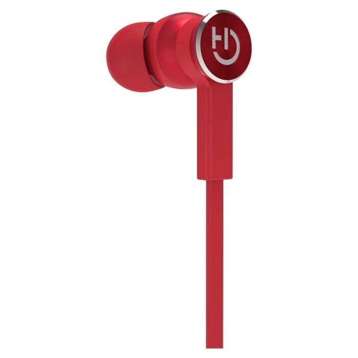 Auriculares Inalámbricos Intrauditivos Hiditec Aken INT010000/ con Micrófono/ Bluetooth/ Rojos