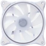 Ventilador Hiditec N18 ARGB/ 12cm/ Blanco