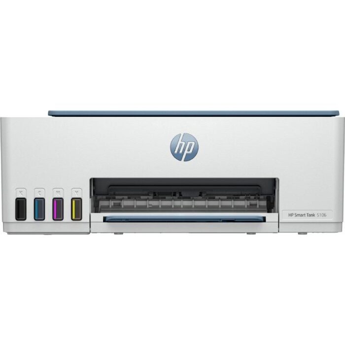 Multifunción Recargable HP Smart Tank 5106/ WiFi/ Fax Móvil/ Blanca