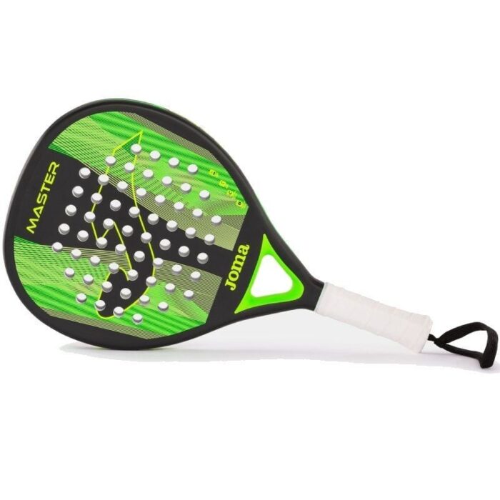 Pala de Pádel Joma Master/ Negra y Verde Flúor