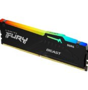 Memoria RAM Kingston FURY Beast RGB 32GB/ DDR5/ 5600MHz/ 1.25V/ CL40/ DIMM