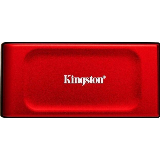 Disco Externo SSD Kingston XS1000 1TB/ USB 3.2/ Rojo