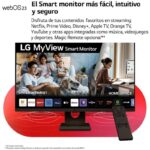 Smart Monitor LG MyView 32SR50F-B 31.5"/ Full HD/ Smart TV/ Multimedia/ Negro