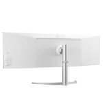 Monitor Gaming Ultrapanorámico Curvo LG UltraGear 49WQ95C-W 49"/ Dual QHD/ Multimedia/ Regulable en altura/ Blanco