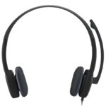 Auriculares Logitech H151/ con Micrófono/ Jack 3.5/ Negros