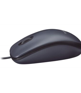 Ratón Logitech M90/ Hasta 1000 DPI/ Gris V2