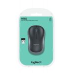 Ratón Inalámbrico Logitech M185/ Hasta 1000 DPI/ Gris