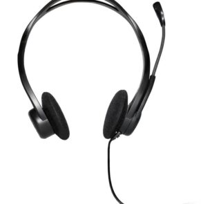 Auriculares Logitech Headset PC 960/ con Micrófono/ USB/ Negros