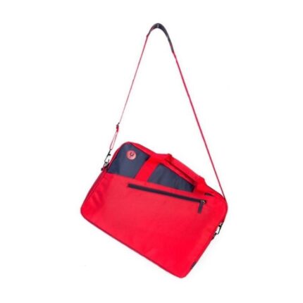 Maletín Monray Ginger para Portátiles hasta 15.6"/ Cinta para Trolley/ Rojo