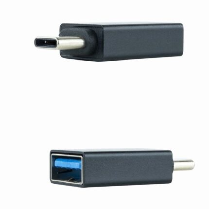 Adaptador USB 3.1 Nanocable 10.02.0010/ USB Hembra - USB Tipo-C Macho