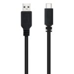 Cable USB 2.0 Nanocable 10.01.2101-L150/ USB Tipo-C Macho - USB Macho/ 1.5m/ Negro