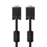 Cable SVGA Nanocable 10.15.0115/ VGA Macho - VGA Macho/ 15m/ Negro