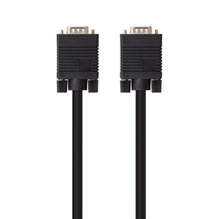 Cable SVGA Nanocable 10.15.1305/ VGA Macho - VGA Macho/ 5m/ Negro