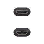 Cable HDMI 2.0 4K CCS Nanocable 10.15.3901-L150/ HDMI Macho - HDMI Macho/ 1.5m/ Negro