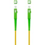 Cable de Fibra Óptica G657A2 Nanocable 10.20.0003/ LSZH/ 3m/ Amarillo