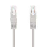 Cable de Red RJ45 UTP Nanocable 10.20.0100-L30 Cat.5e/ 30cm/ Gris