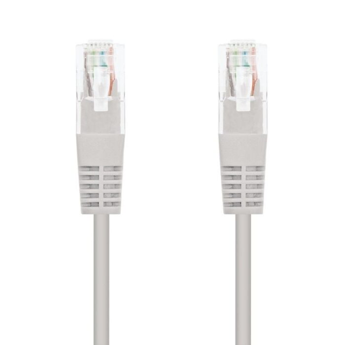 Cable de Red RJ45 UTP Nanocable 10.20.0100-L30 Cat.5e/ 30cm/ Gris