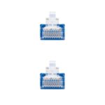 Cable de Red RJ45 UTP Nanocable 10.20.0400-L25-BL Cat.6/ 25cm/ Azul