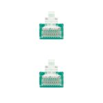 Cable de Red RJ45 UTP Nanocable 10.20.0400-L25-GR Cat.6/ 25cm/ Verde