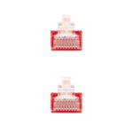 Cable de Red RJ45 UTP Nanocable 10.20.0403-R Cat.6/ 3m/ Rojo