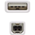 Cable Alargador USB 2.0 Nanocable 10.01.0204/ USB Macho - USB Hembra/ 3m/ Beige